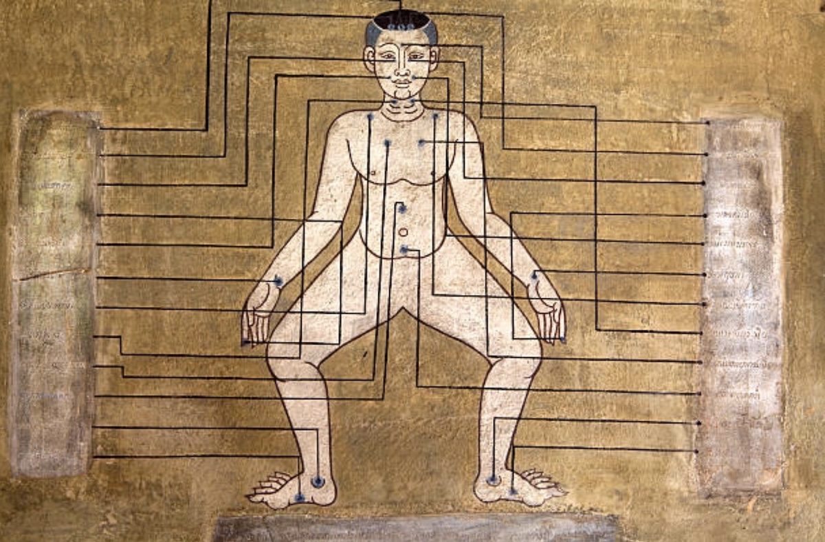 origines bouddhistes du massage thaï
